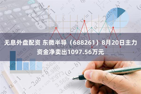 无息外盘配资 东微半导（688261）8月20日主力资金净卖出1097.56万元